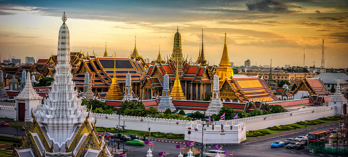 "Bangkok Classic" Tour: Entdecken Sie den Königspalast ("Grand Palace"), die Residenz des Königs.